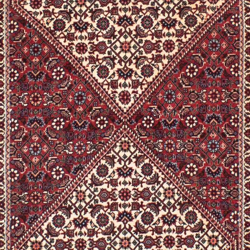 Tapis de couloir Tapis persan - Bidjar - 314 x 88 cm - rouge