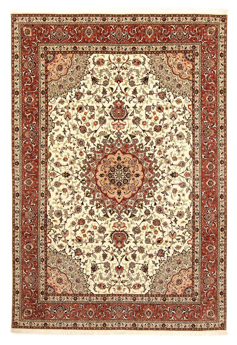 Tapis persan - Tabriz - Royal - 359 x 248 cm - beige