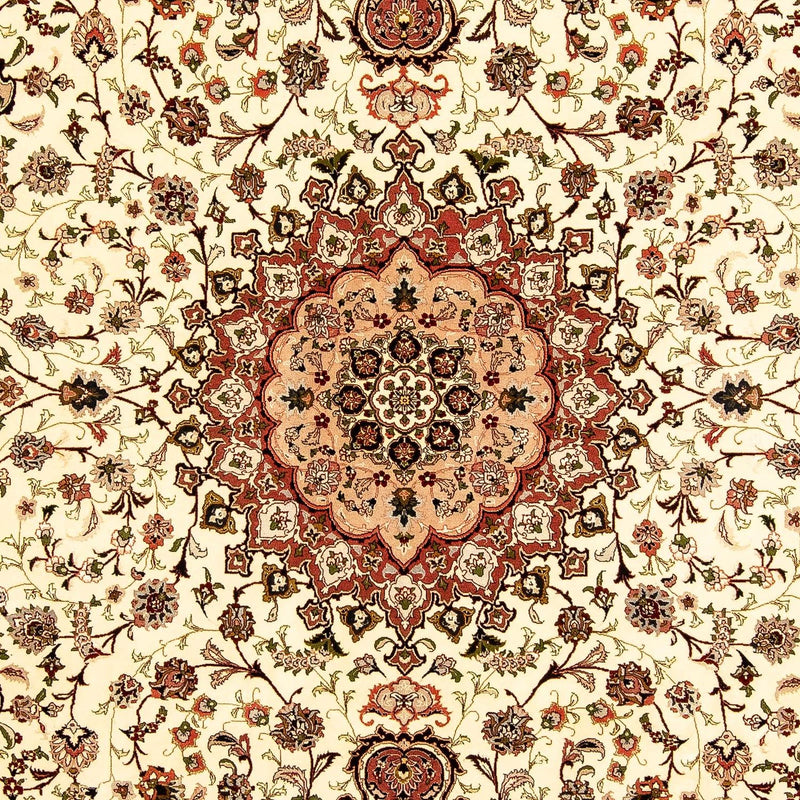 Tapis persan - Tabriz - Royal - 359 x 248 cm - beige