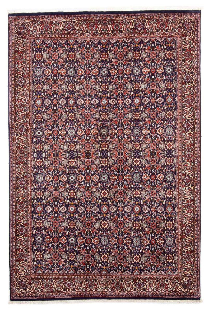 Tapis persan - Bidjar - 247 x 163 cm - bleu foncé