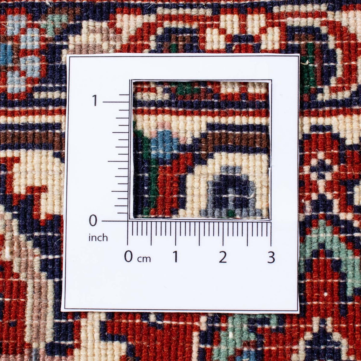 Tapis persan - Bidjar - 247 x 163 cm - bleu foncé