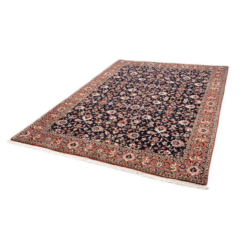 Tapis persan - Bidjar - 225 x 166 cm - bleu foncé