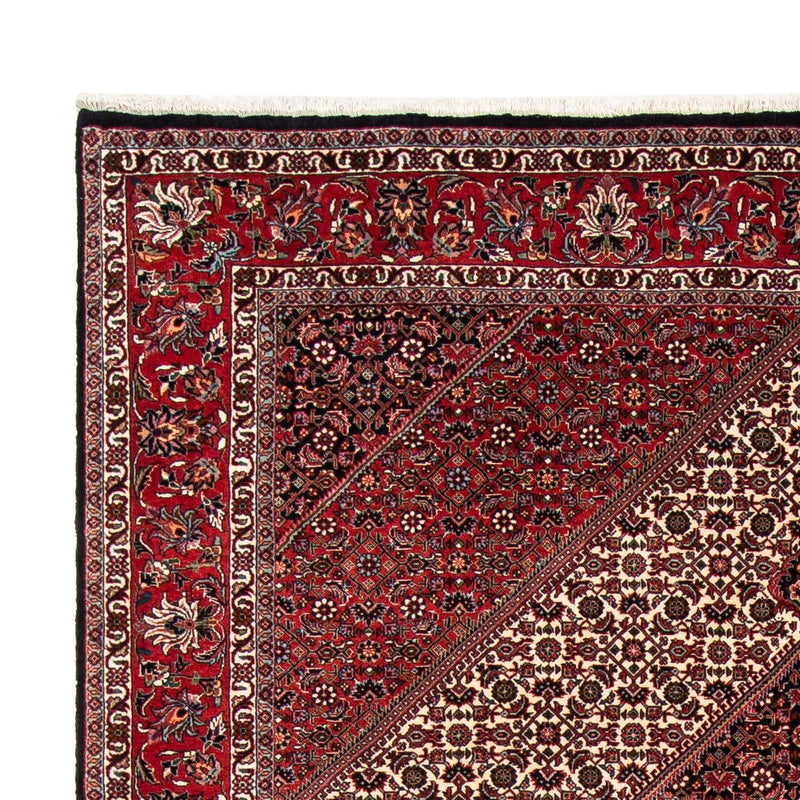 Tapis persan - Bidjar - 251 x 171 cm - rouge foncé