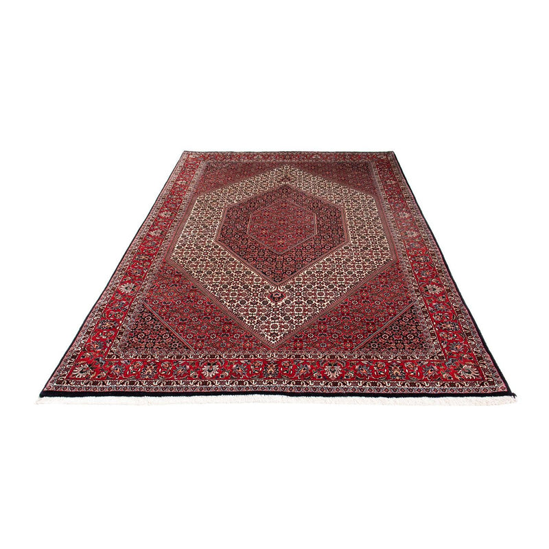 Tapis persan - Bidjar - 251 x 171 cm - rouge foncé