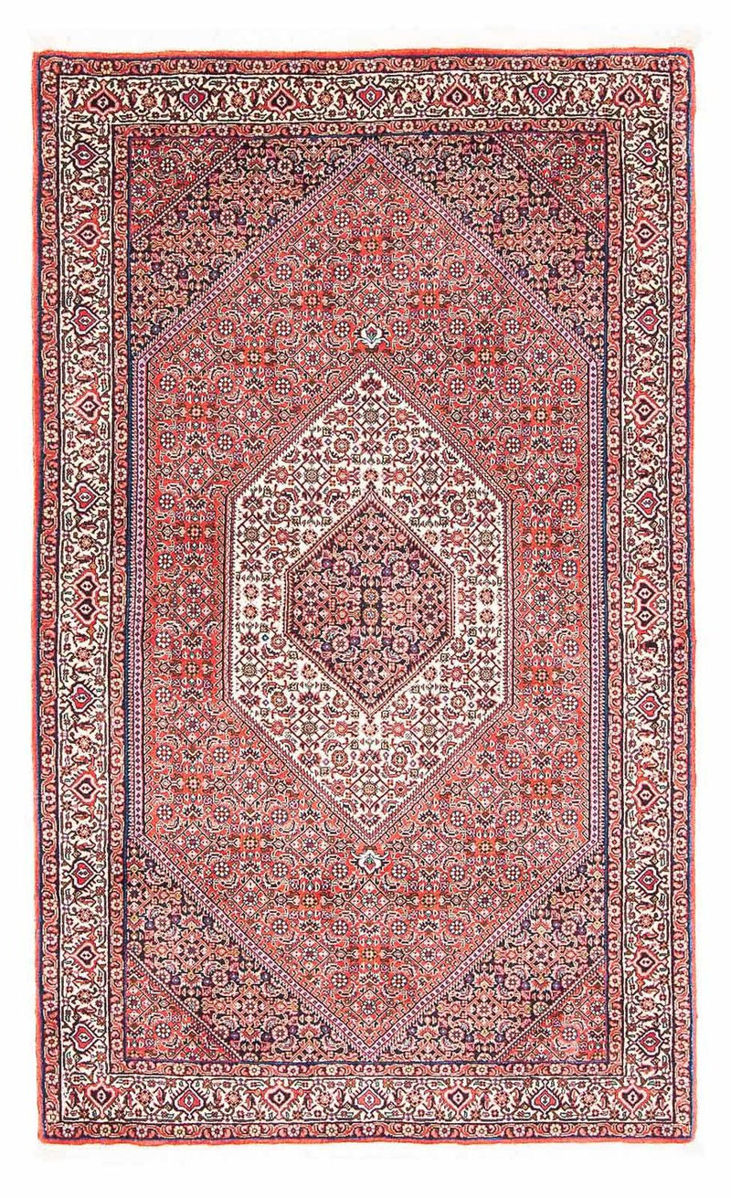 Tapis persan - Bidjar - 175 x 110 cm - rouge clair