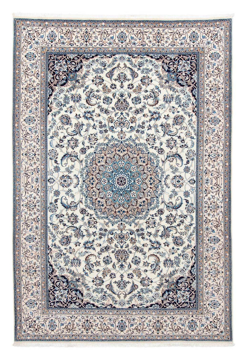 Tapis persan - Nain - Royal - 303 x 206 cm - beige