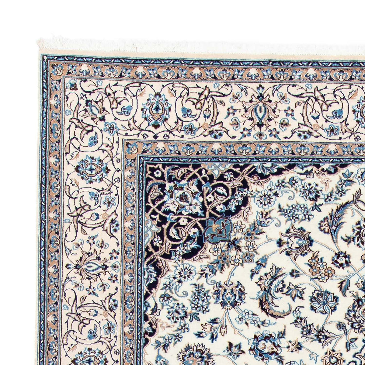 Tapis persan - Nain - Royal - 303 x 206 cm - beige