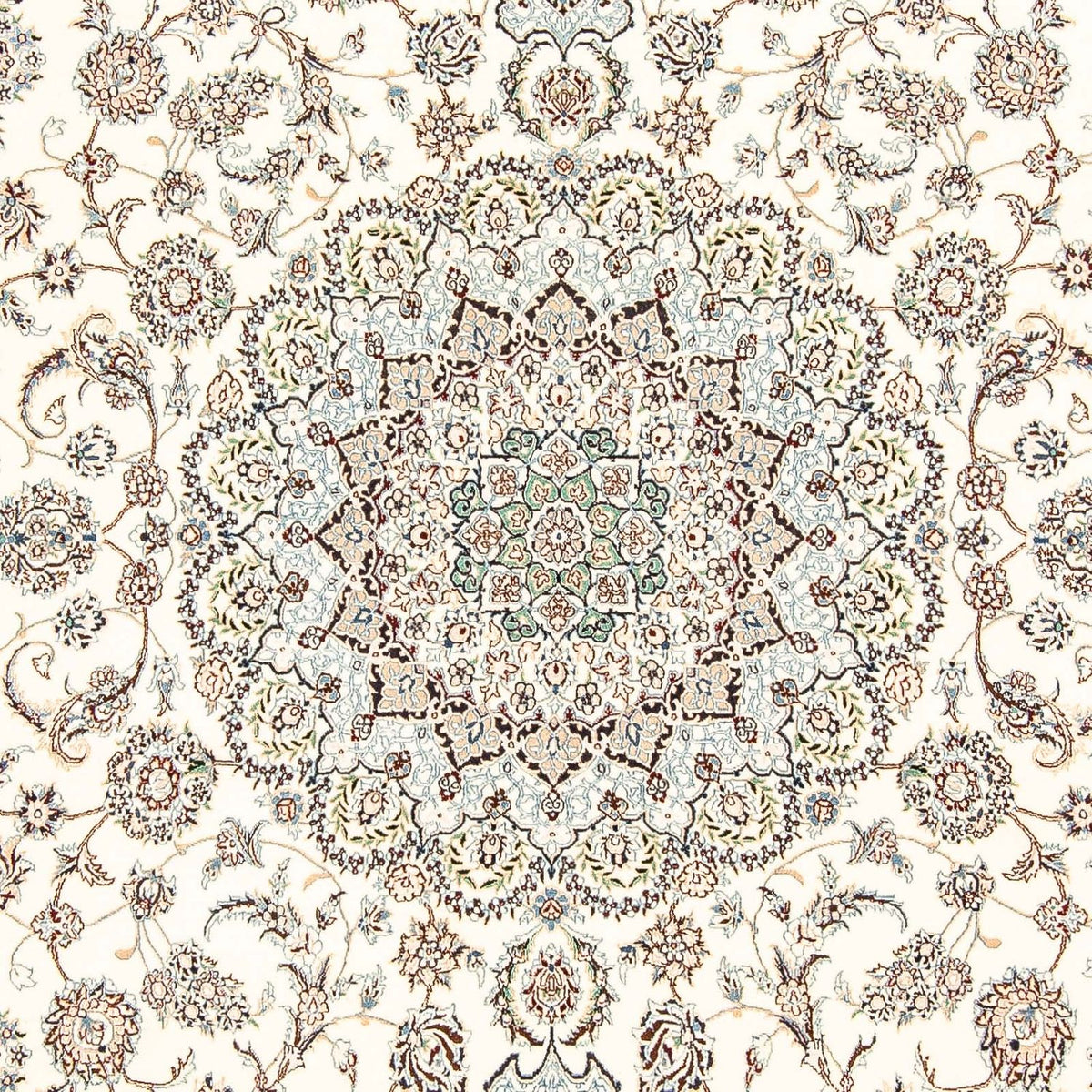 Tapis persan - Nain - Premium - 284 x 194 cm - beige
