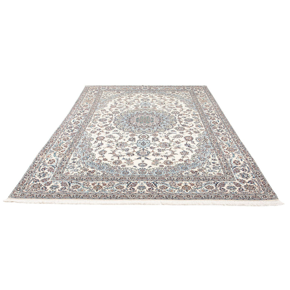 Tapis persan - Nain - Premium - 284 x 194 cm - beige