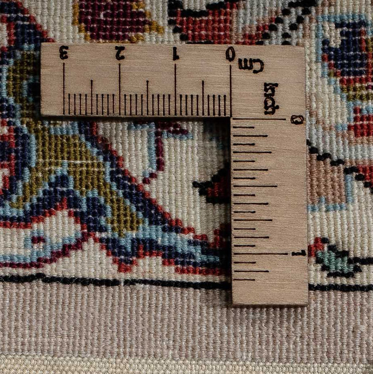Tapis persan - Isfahan - Premium - 103 x 70 cm - marron clair