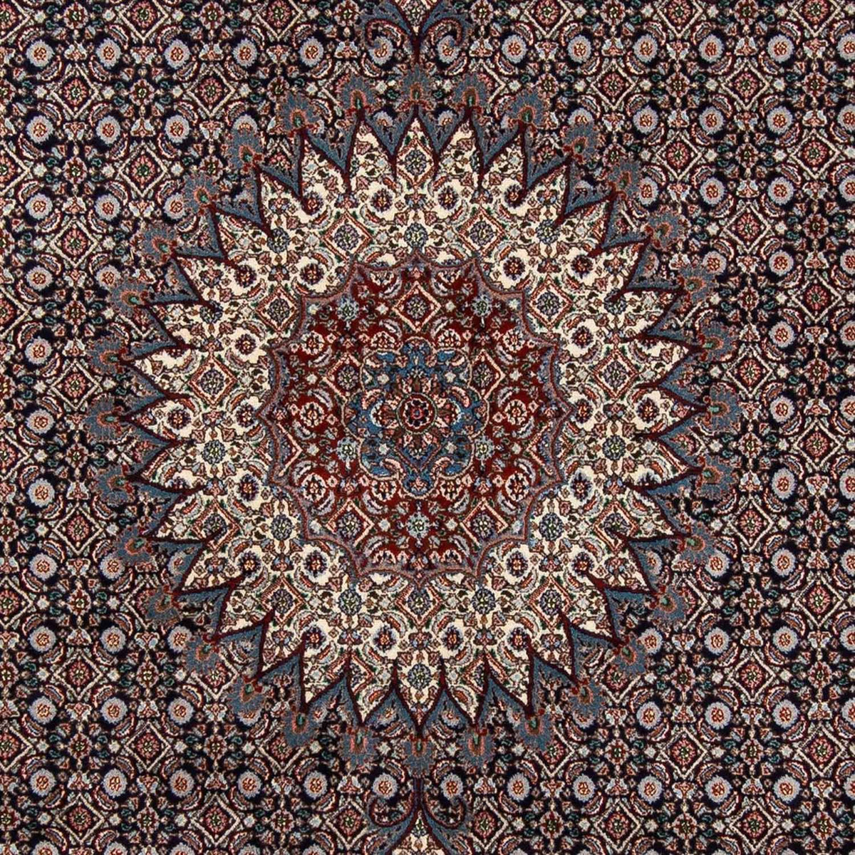 Tapis persan - Classique - 298 x 198 cm - bleu foncé