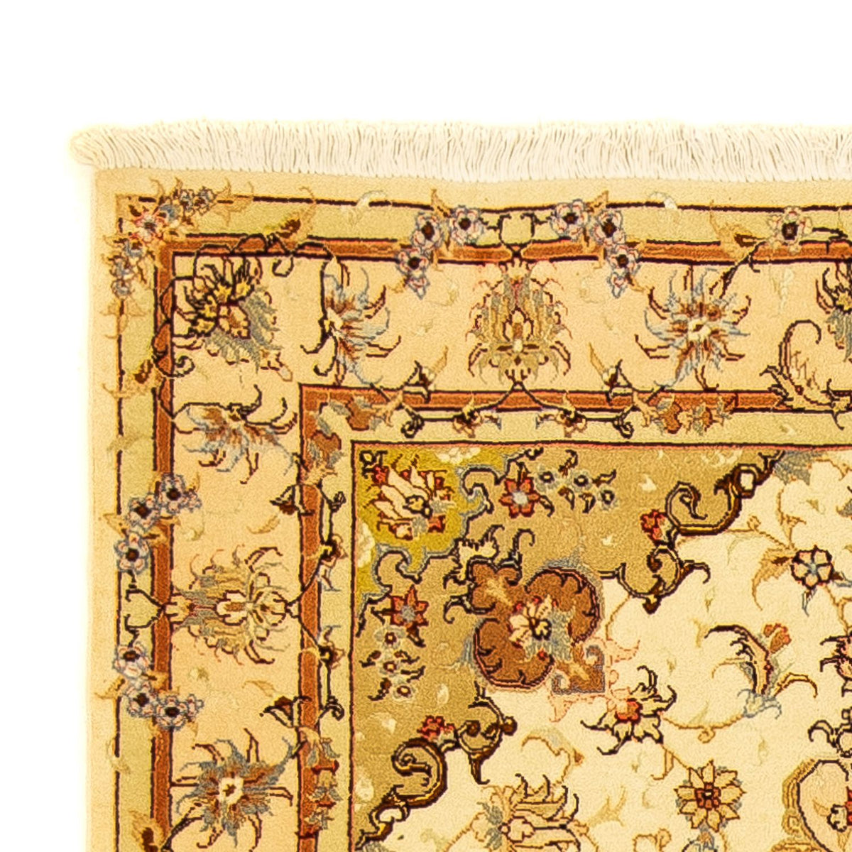 Tapis persan - Tabriz - Royal - 141 x 103 cm - beige