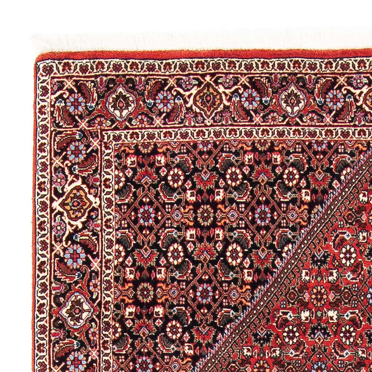 Tapis persan - Bidjar - 176 x 110 cm - rouge clair