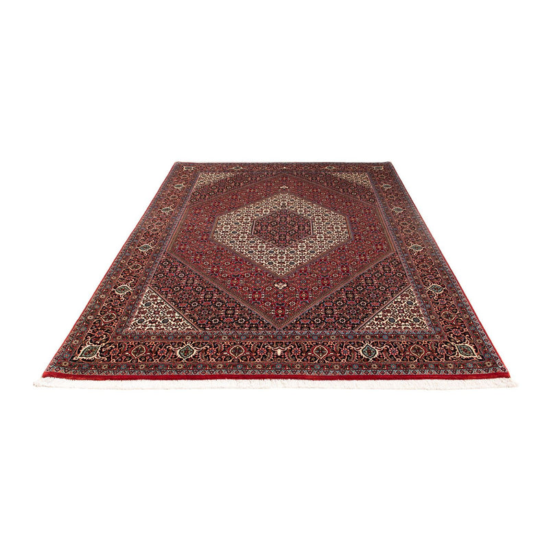 Tapis persan - Bidjar - 245 x 172 cm - rouge foncé