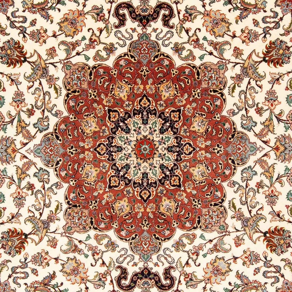 Tapis persan - Tabriz - Royal - 303 x 201 cm - beige