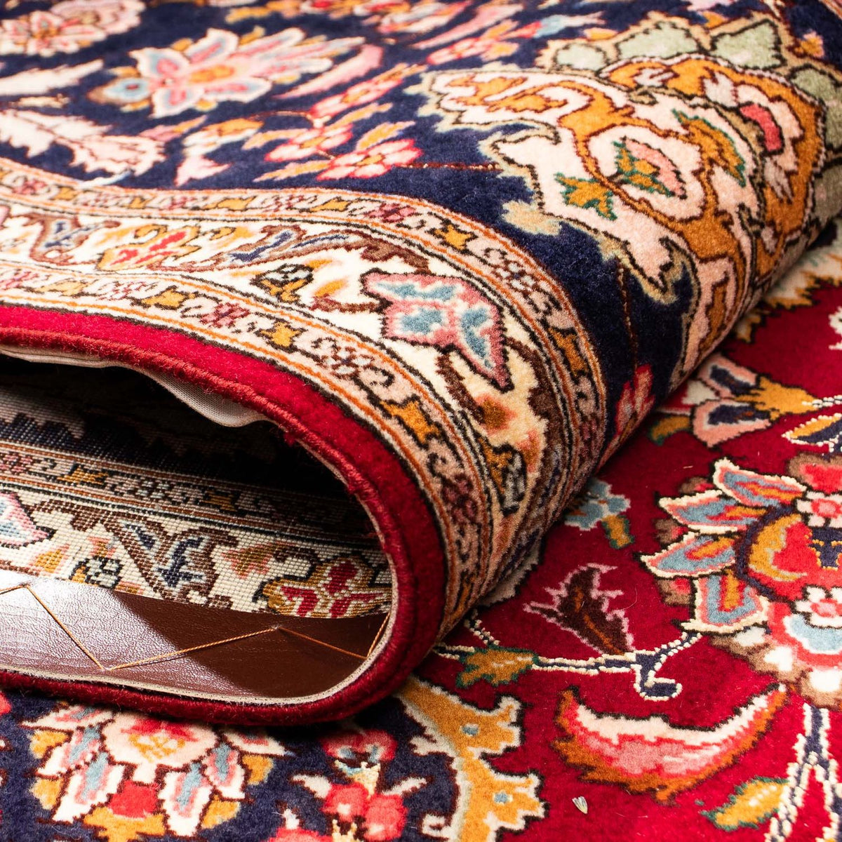 Tapis persan - Tabriz - Royal - 303 x 209 cm - rouge foncé