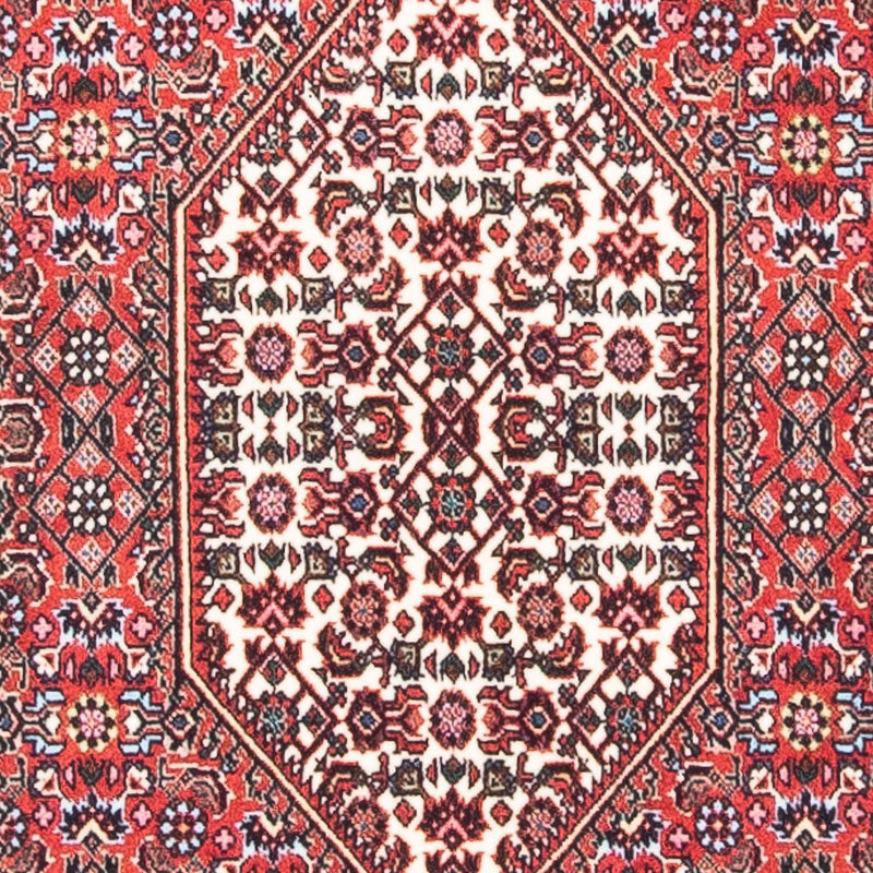 Tapis persan - Bidjar - 135 x 72 cm - rouge clair