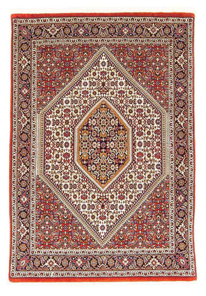 Tapis persan - Bidjar - 150 x 104 cm - rouge