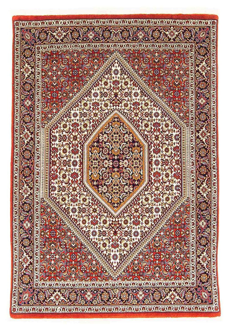 Tapis persan - Bidjar - 150 x 104 cm - rouge