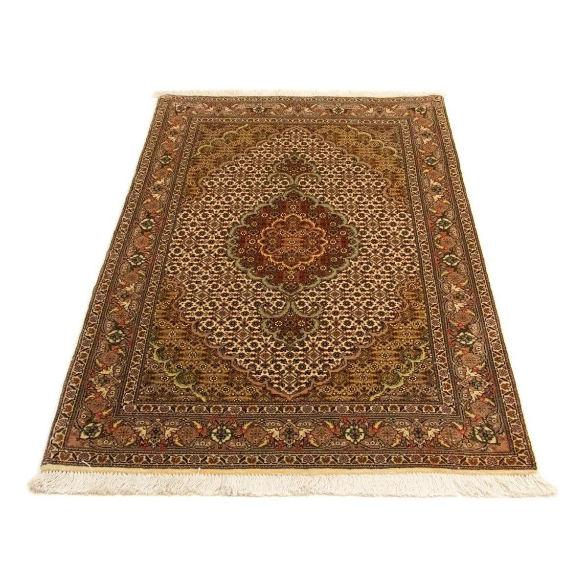 Tapis persan - Tabriz - Royal - 130 x 79 cm - beige