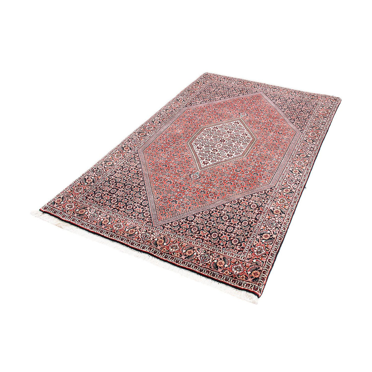 Tapis persan - Bidjar - 181 x 109 cm - rouge clair