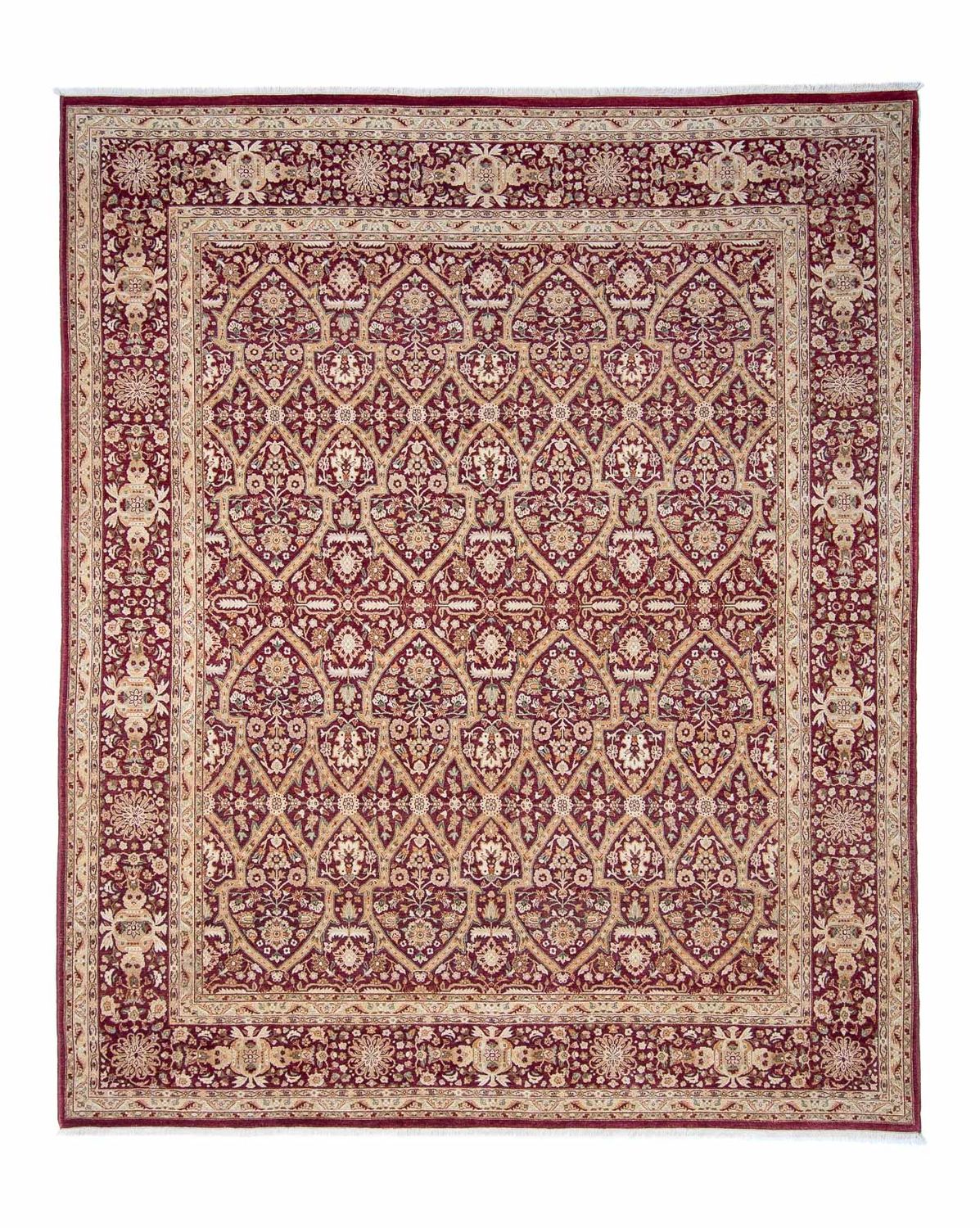 Tapis Ziegler - 304 x 244 cm - rouge foncé