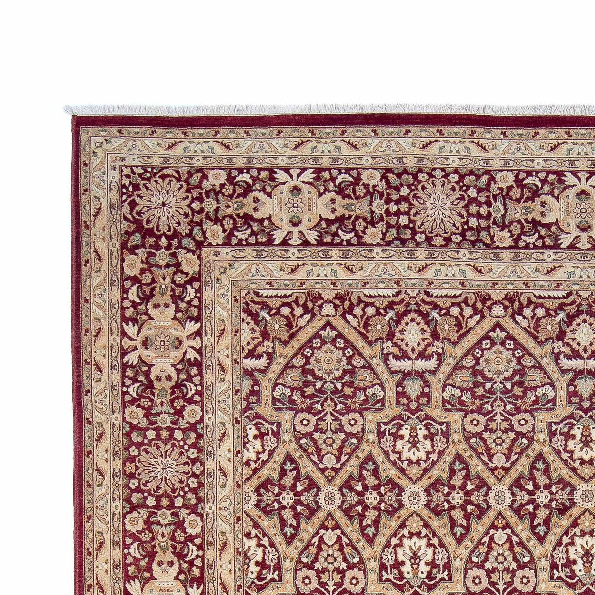 Tapis Ziegler - 304 x 244 cm - rouge foncé