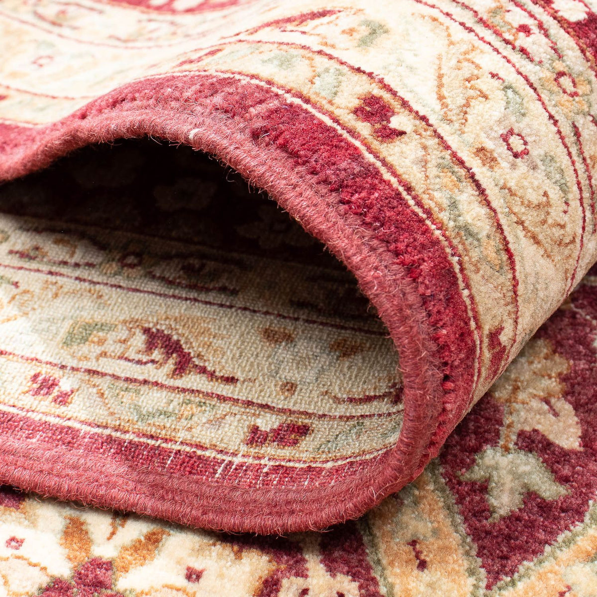 Tapis Ziegler - 304 x 244 cm - rouge foncé