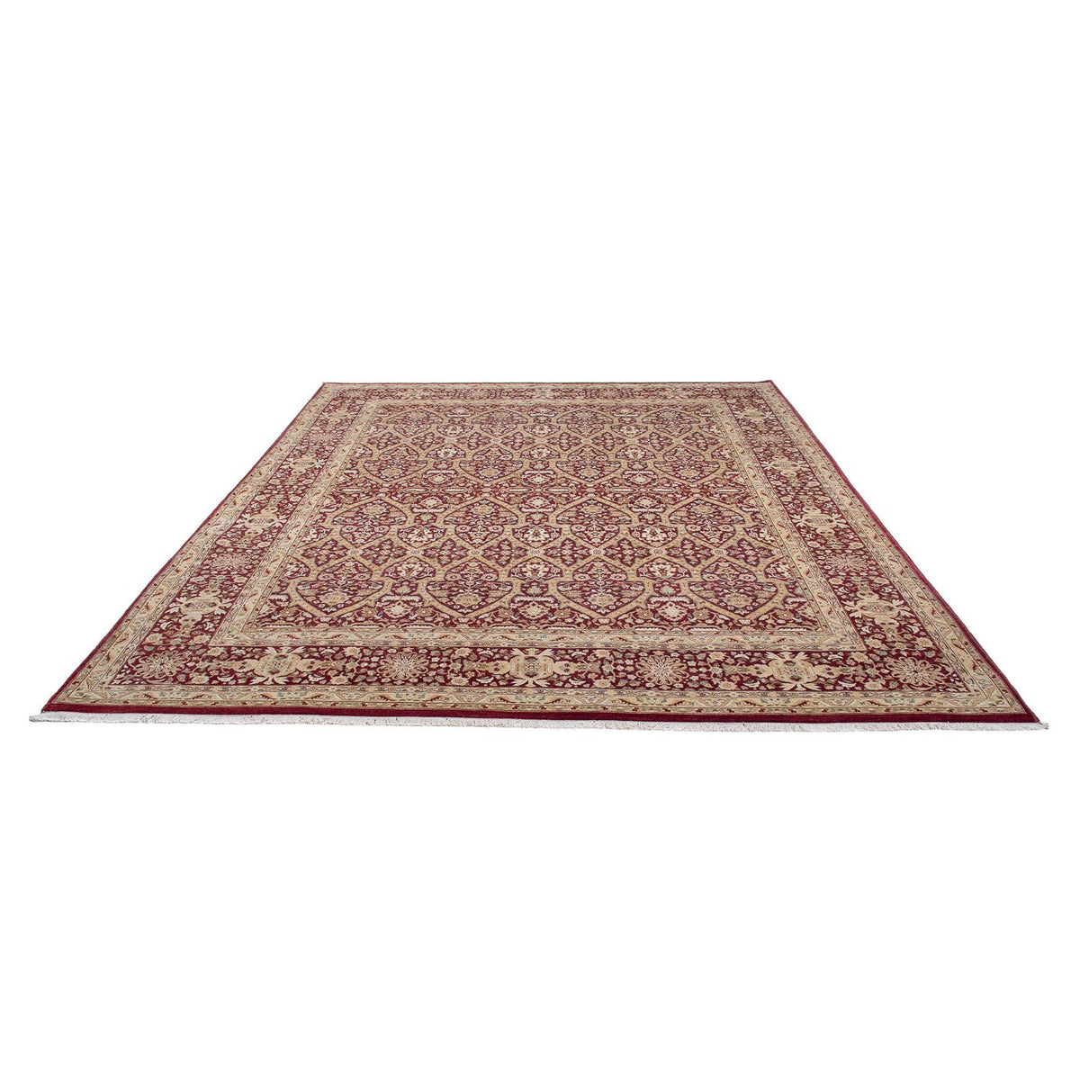 Tapis Ziegler - 304 x 244 cm - rouge foncé