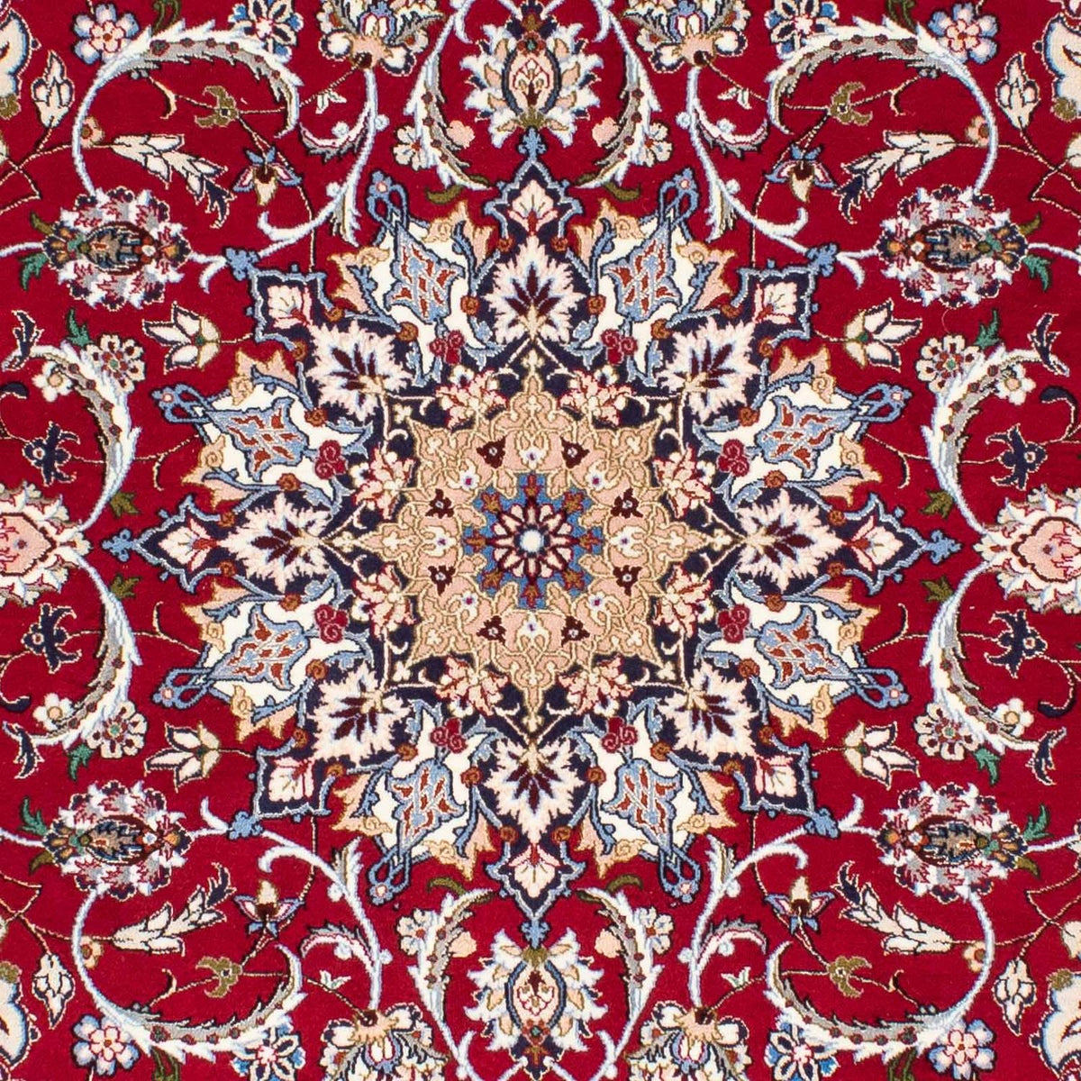 Tapis persan - Isfahan - Premium - 227 x 164 cm - rouge foncé