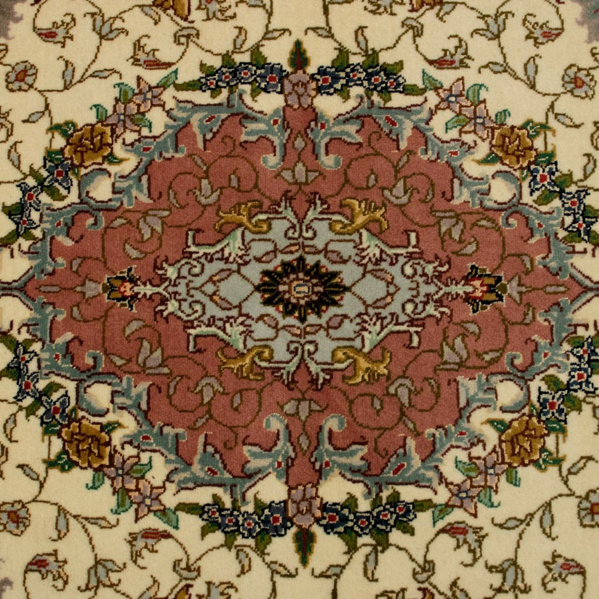 Tapis persan - Tabriz - Royal - 152 x 102 cm - beige