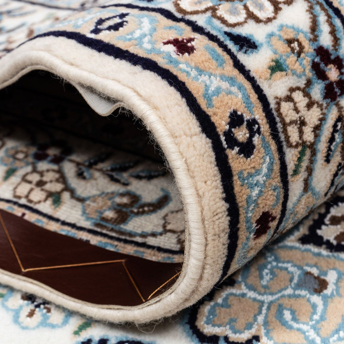 Tapis persan - Nain - Royal - 359 x 251 cm - beige