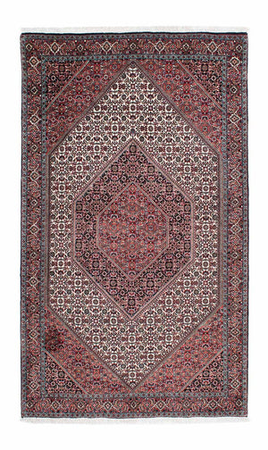 Tapis de couloir Tapis persan - Bidjar - 221 x 128 cm - beige
