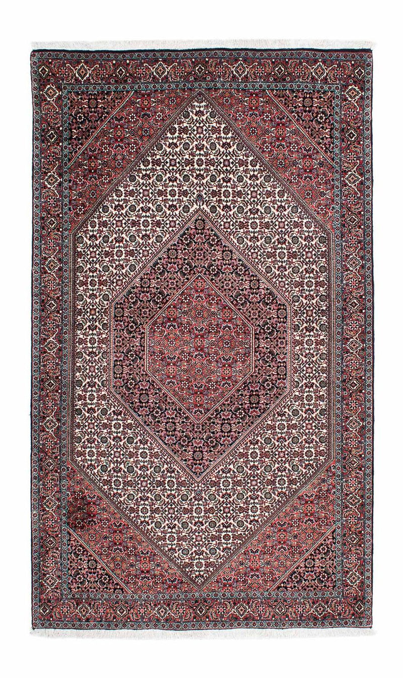 Tapis de couloir Tapis persan - Bidjar - 221 x 128 cm - beige