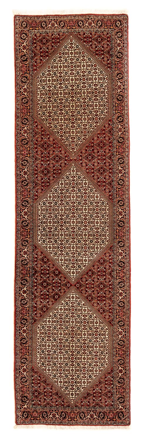 Tapis de couloir Tapis persan - Bidjar - 308 x 85 cm - multicolore