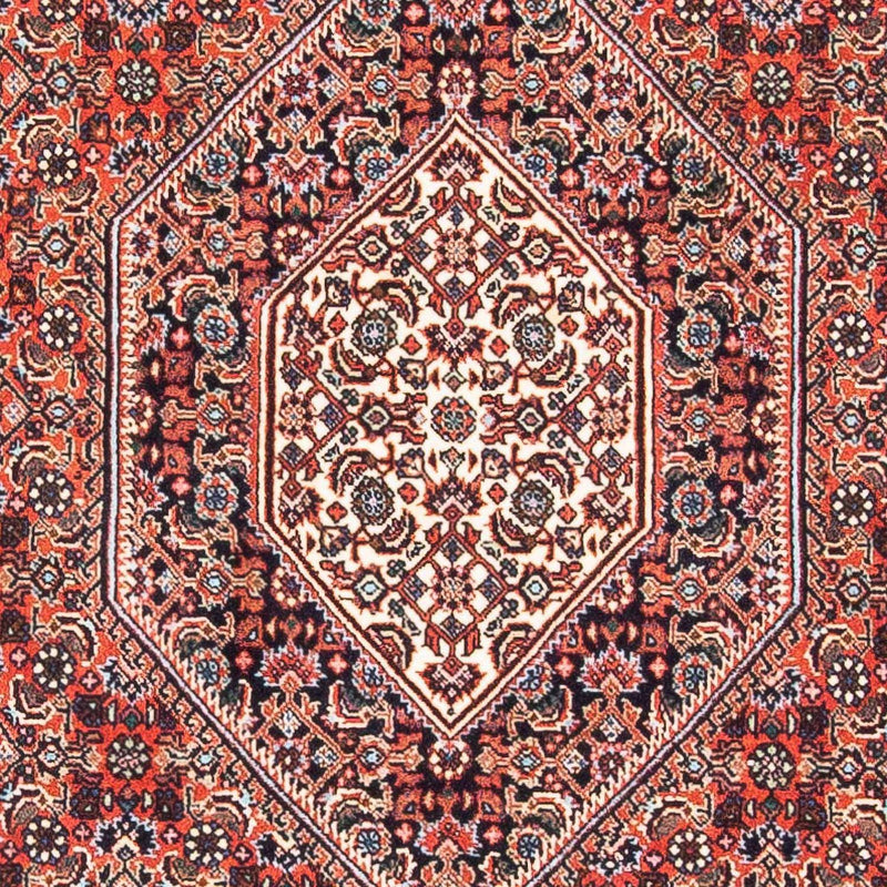 Tapis persan - Bidjar - 145 x 91 cm - rouge clair