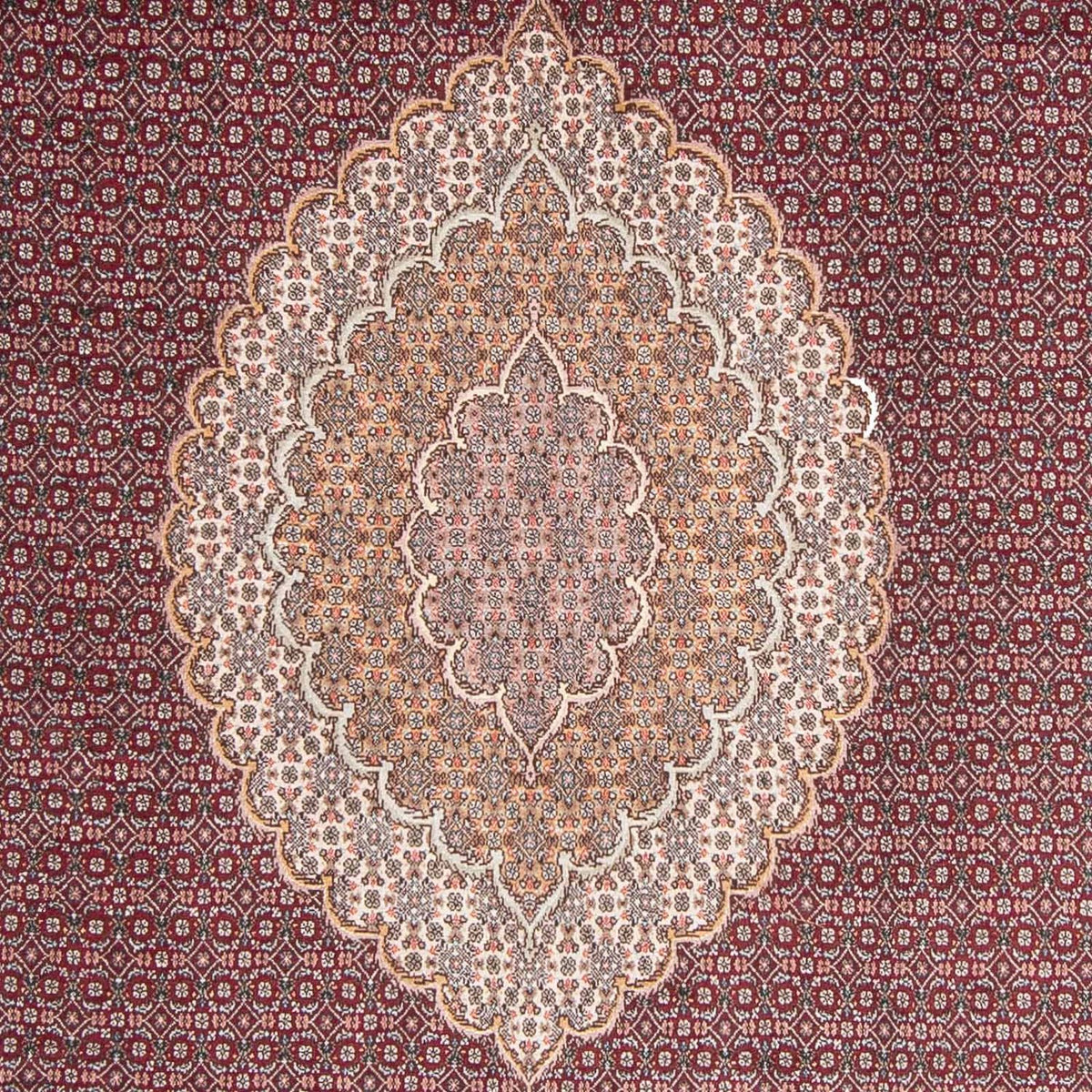 Tapis persan - Tabriz - 309 x 205 cm - rouge