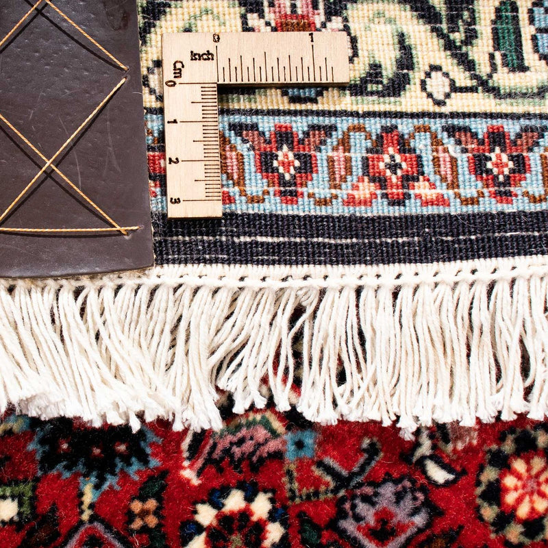 Tapis persan - Bidjar - 252 x 170 cm - rouge foncé