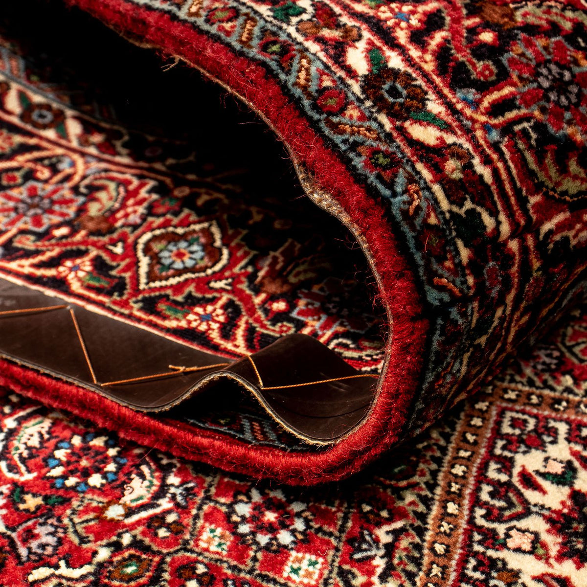 Tapis de couloir Tapis persan - Bidjar - 292 x 87 cm - multicolore