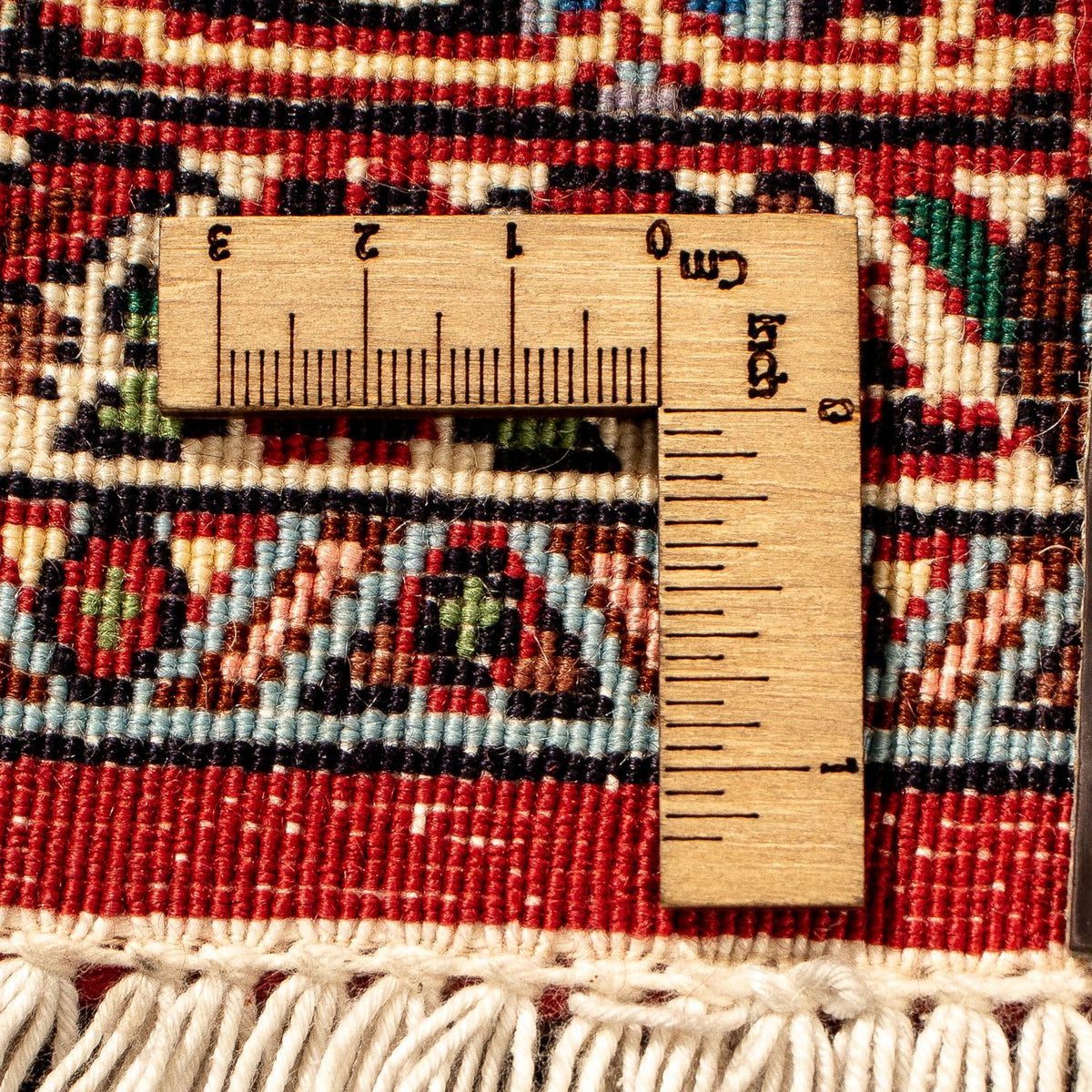 Tapis de couloir Tapis persan - Bidjar - 292 x 87 cm - multicolore