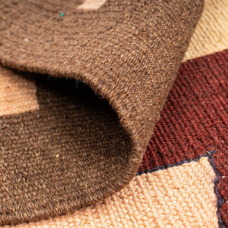 Tapis Kelim - Oriental - 158 x 120 cm - marron clair