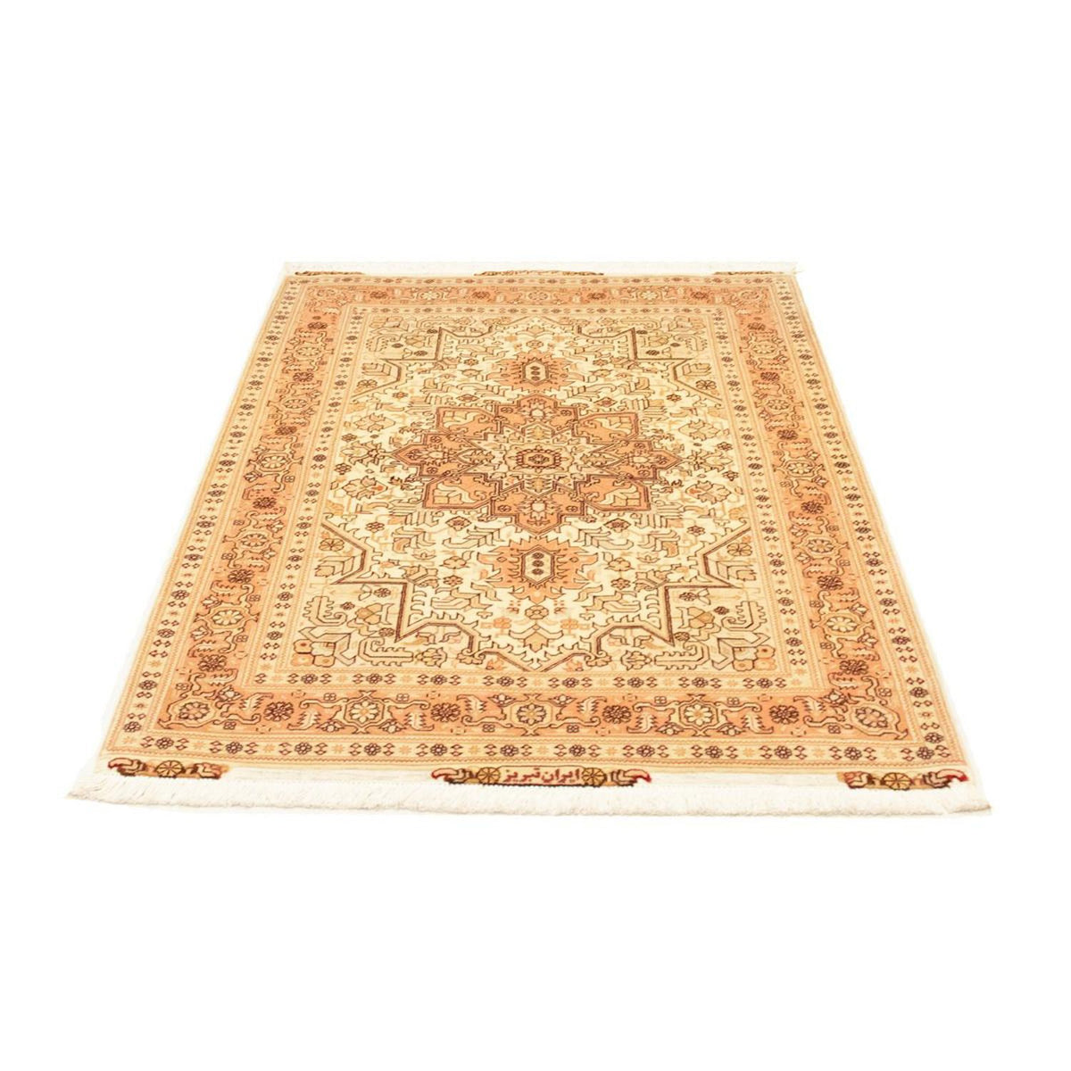 Tapis persan - Tabriz - Royal - 154 x 102 cm - beige