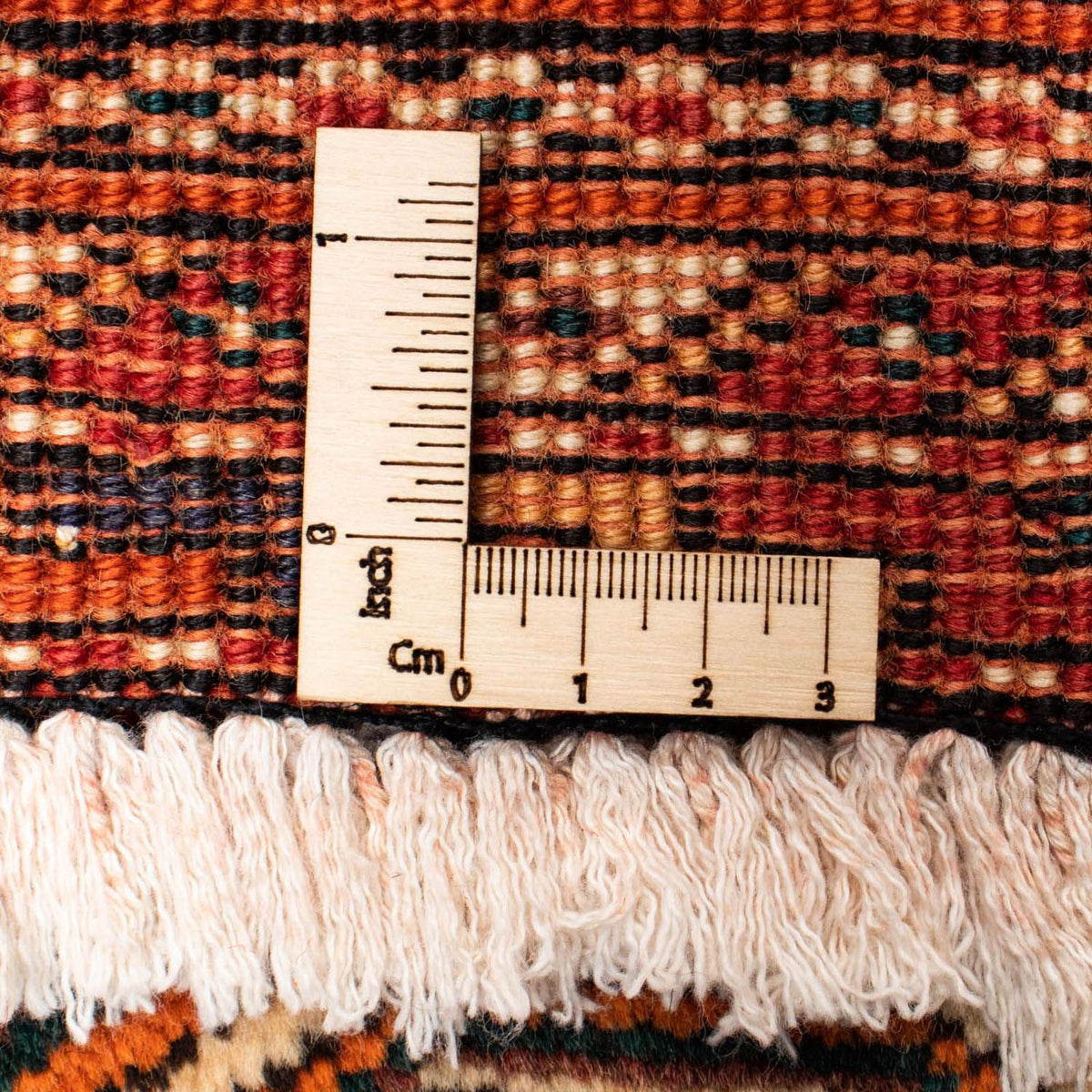 Tapis de couloir Tapis persan - Nomadic - 361 x 108 cm - rouge foncé