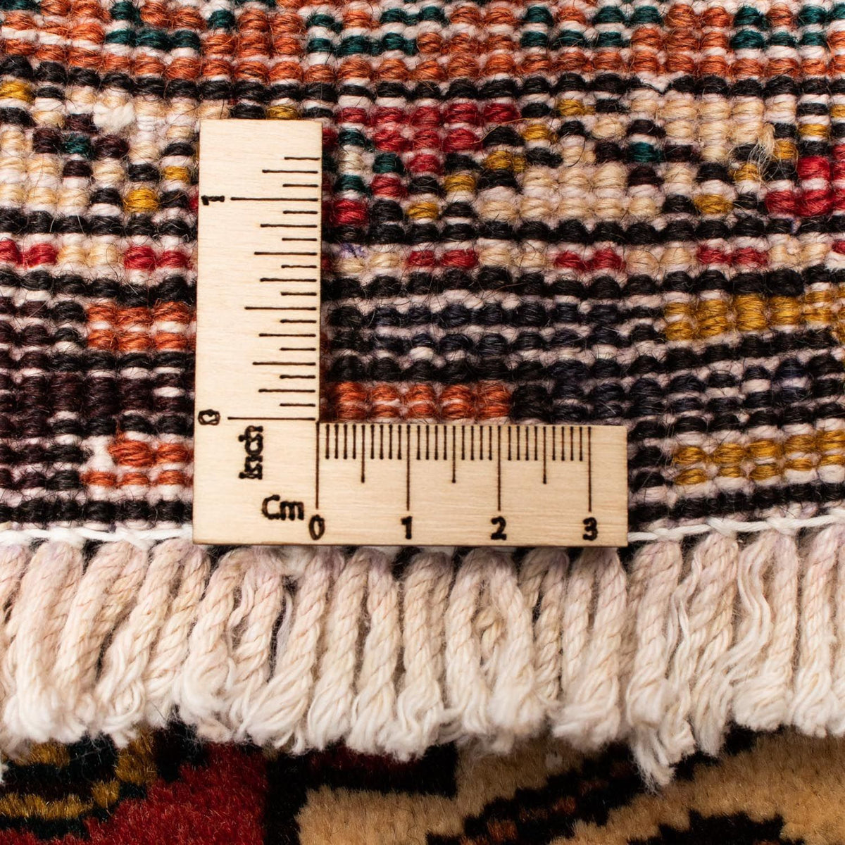 Tapis de couloir Tapis persan - Nomadic - 400 x 105 cm - rouge