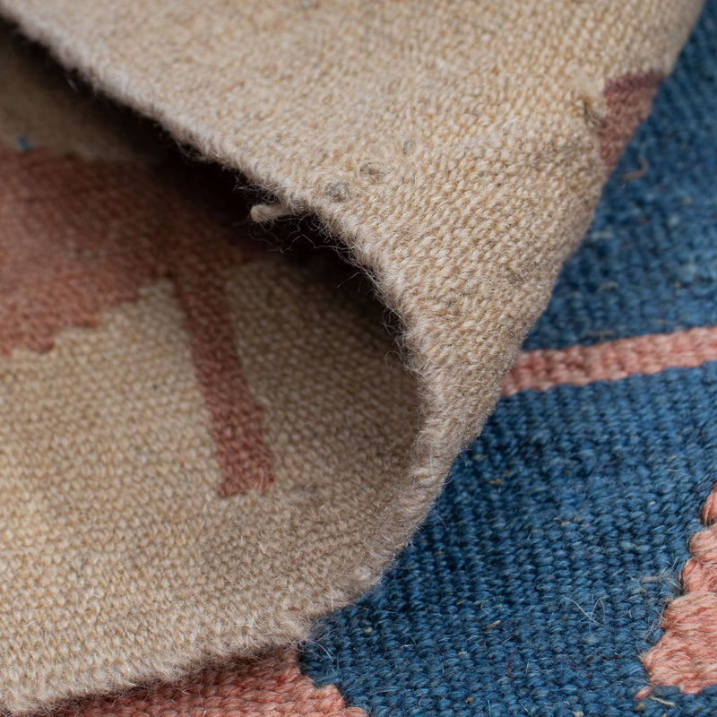 Tapis Kelim - Oriental - 160 x 115 cm - bleu