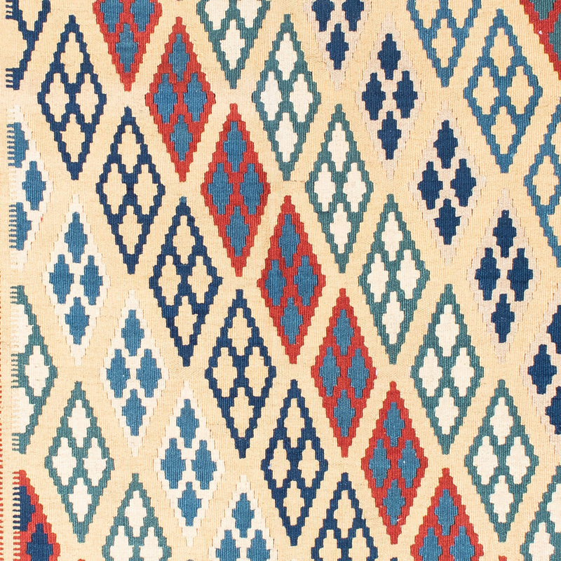 Tapis Kelim - Oriental - 206 x 156 cm - beige