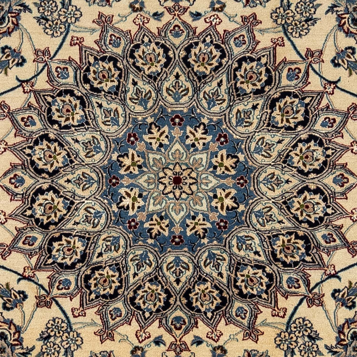 Tapis persan - Nain - Royal - 353 x 252 cm - beige foncé