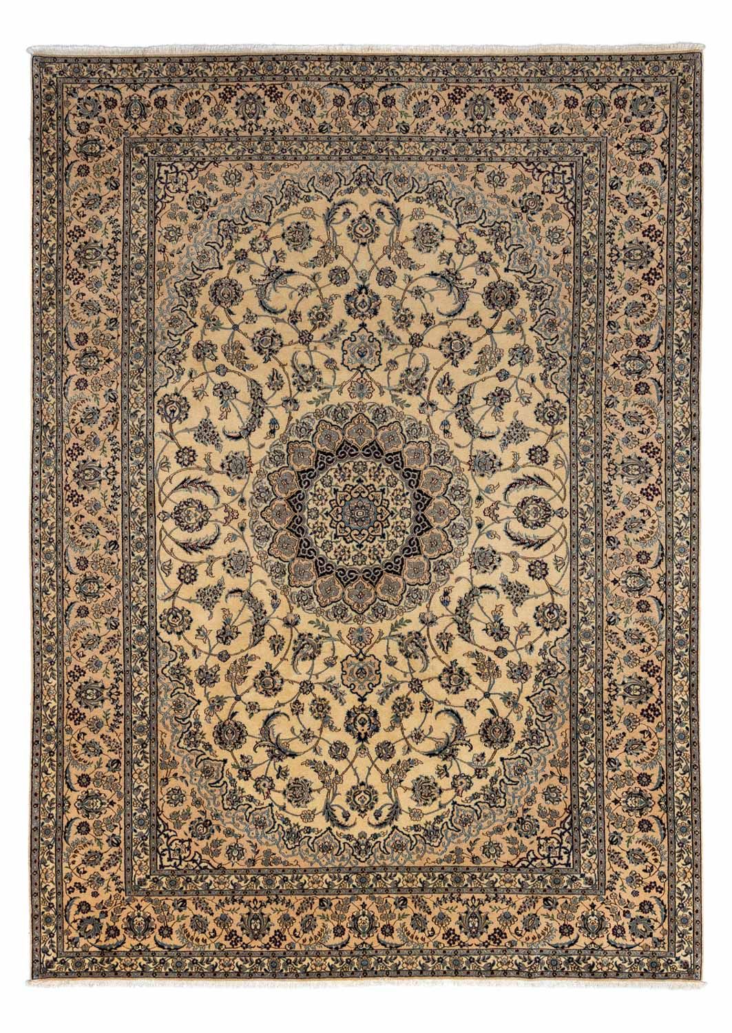 Tapis persan - Nain - Royal - 346 x 249 cm - beige
