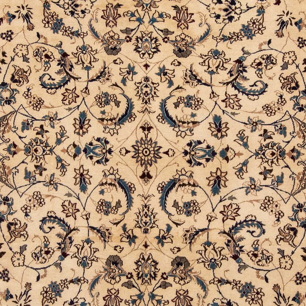 Tapis persan - Nain - Royal - 297 x 200 cm - beige