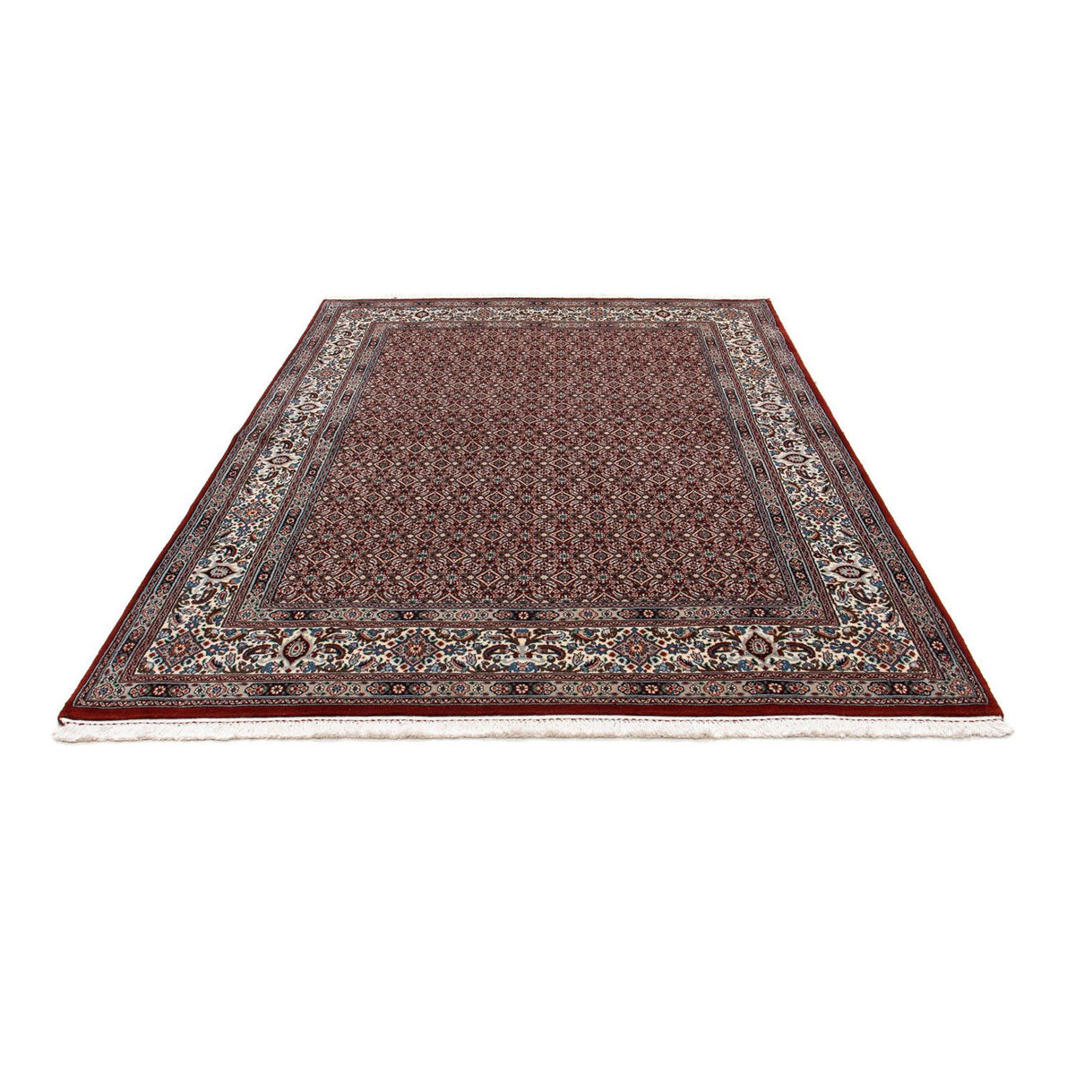 Tapis persan - Classique - 232 x 168 cm - rouge foncé